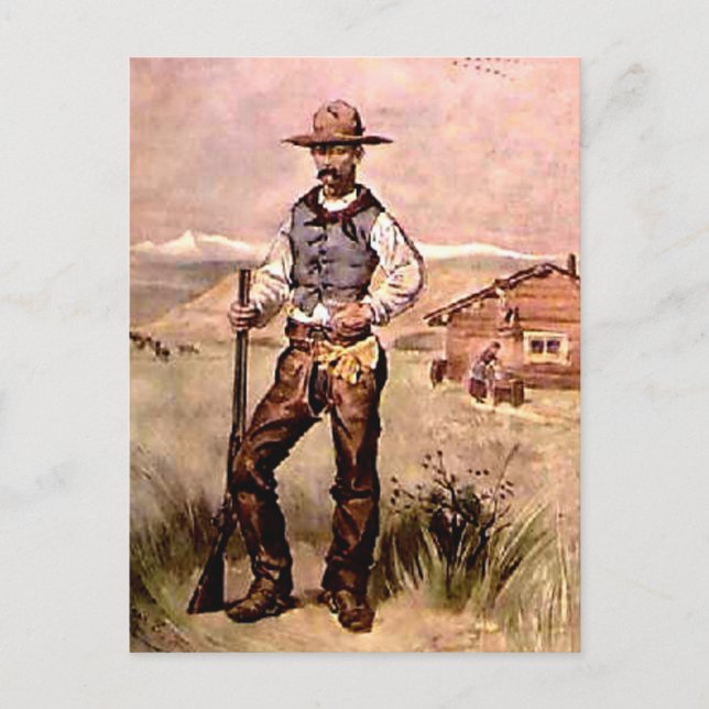 The Cowboy Postcard (Front)