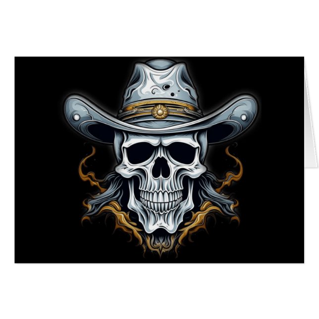 The Cowboy Skeleton (Front Horizontal)