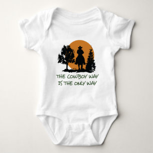 The Cowboy Way Baby Bodysuit