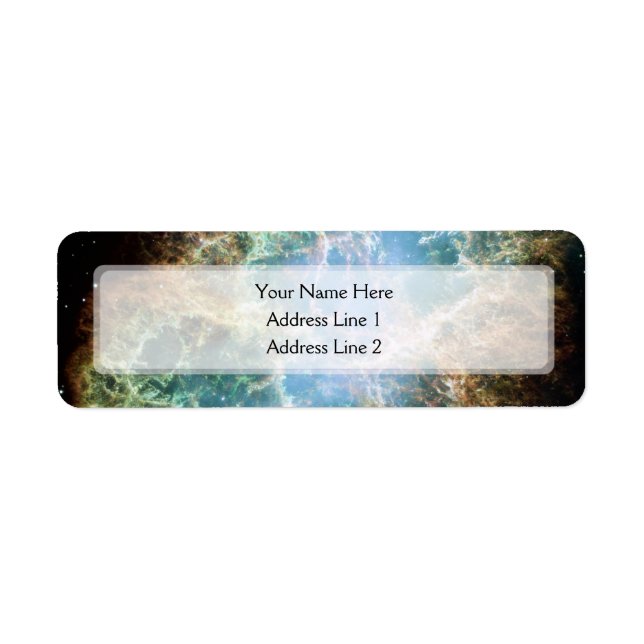 The Crab Nebula (Hubble Telescope) (Front)