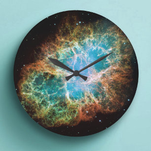 The Crab Nebula Large Clock