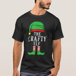 The Crafty Elf Christmas Family Matching Group Xma T-Shirt