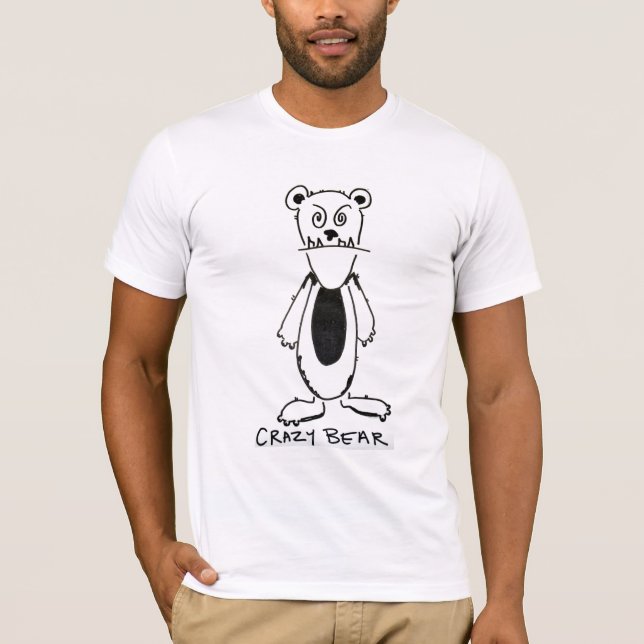 The Crazy Bear T-Shirt (Front)