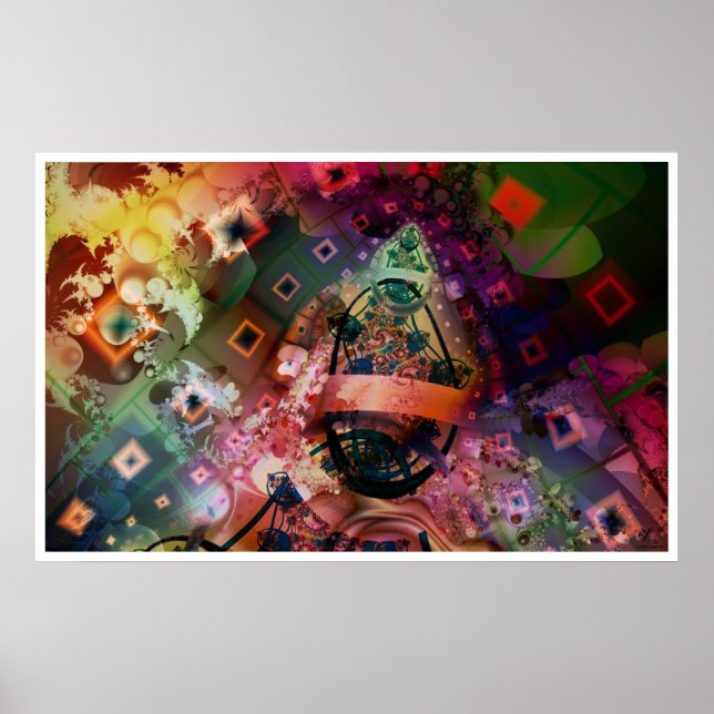 The Crazy Man's Vision Poster (Front)