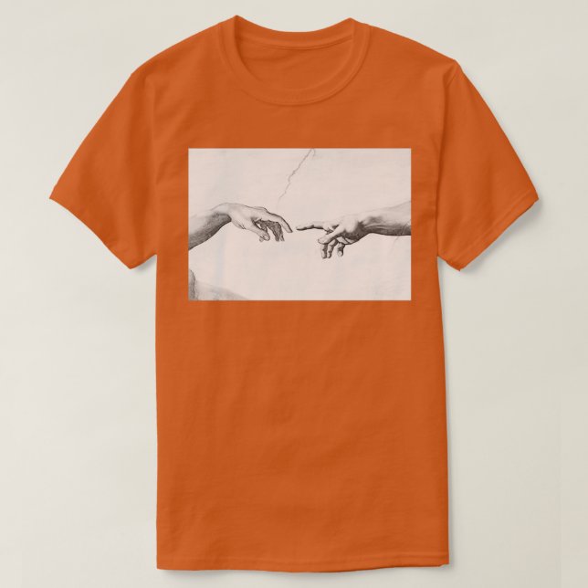 The Creation of Adam Classic TShirt (Design Front)