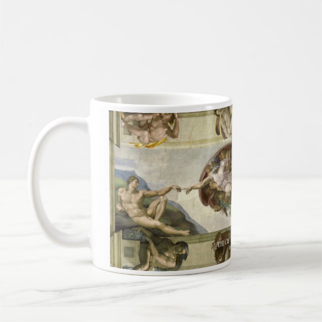 The Creation Of Adam Historical Mug (Left)