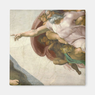 The Creation of Adam II Magnet