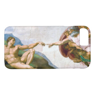 The Creation of Adam, Michelangelo, 1508-1512 Case-Mate iPhone Case