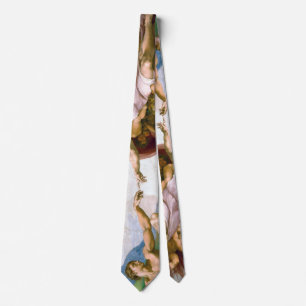 The Creation of Adam, Michelangelo Tie