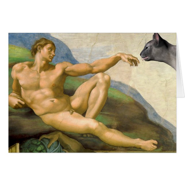 The Creation Of Adam Parody (Front Horizontal)