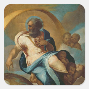 The Creation of the World Square Sticker