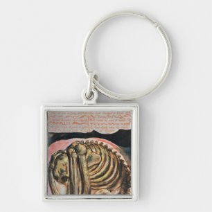 The creation of Urizen in material form by Los Key Ring