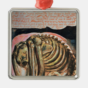 The creation of Urizen in material form by Los Metal Tree Decoration