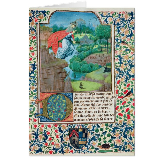 The Creation World, from 'Traite de Medecine' (Front)