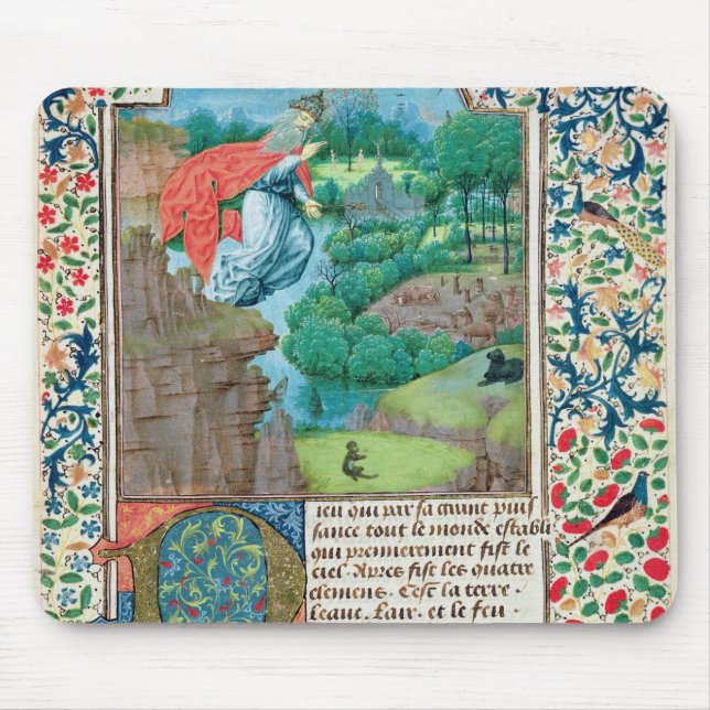 The Creation World, from 'Traite de Medecine' Mouse Pad (Front)
