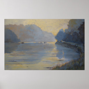 The Creek Autumn Poster