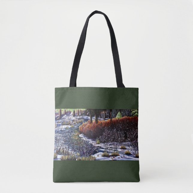 The Creek Fall Tote Bag (Front)