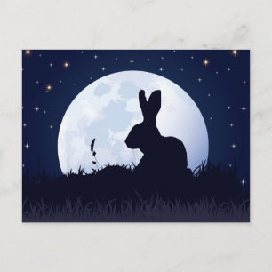 THE CREGGAN WHITE HARE POSTCARD