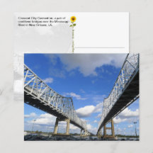 The Crescent City Connection, New Orleans, LA -
