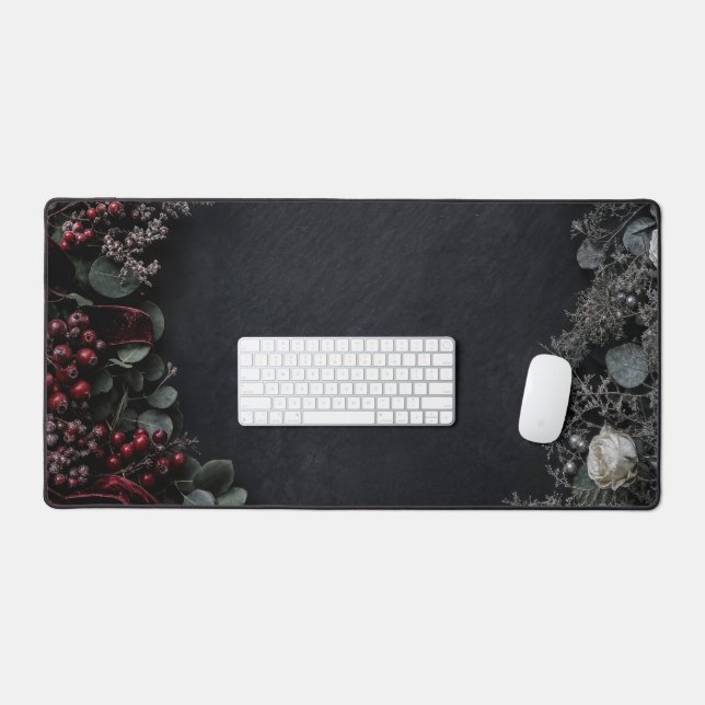 The Crimson Berry Edition Desk Mat (Keyboard & Mouse)