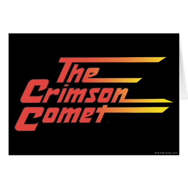 The Crimson Comet Logo (Front Horizontal)
