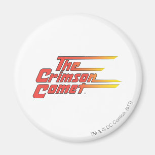 The Crimson Comet Logo Magnet