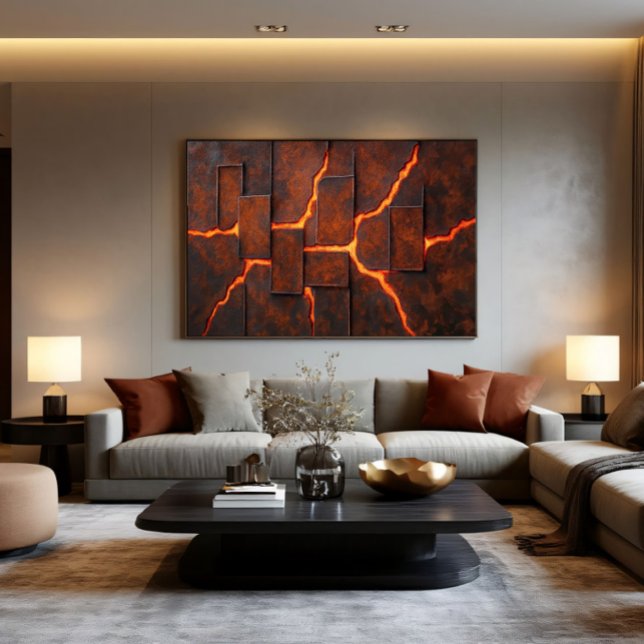 The Crimson Rift Canvas Print (Creator Uploaded)