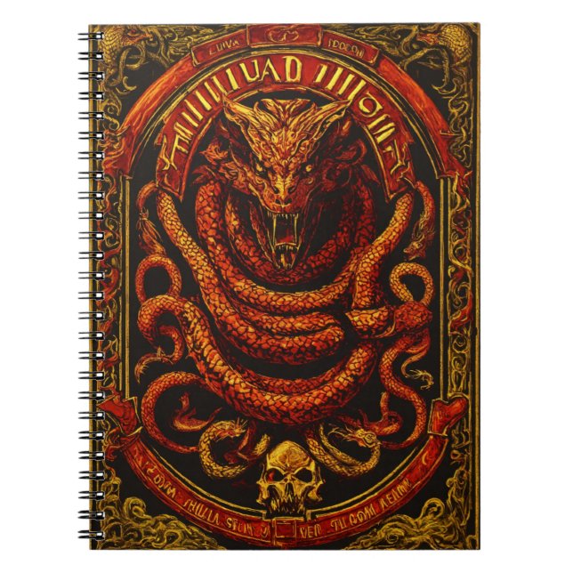 The Crimson Wyrm* Notebook
