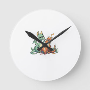 The Critical Fail Club Round Clock