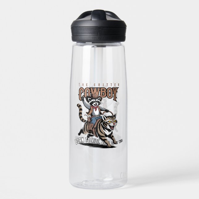 The critter cowboy | 25oz water bottle (Front)