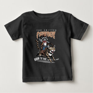 The critter cowboy (Dk. mode) Baby T-Shirt