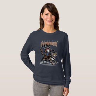  The critter cowboy (Dk. mode) | Women Lg. Sleeve T-Shirt