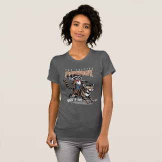 The critter cowboy (Dk. mode) | Women's Slim-fit T-Shirt