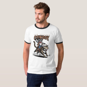 The critter cowboy (Lt. mode)   Men's Ringer T-Shirt