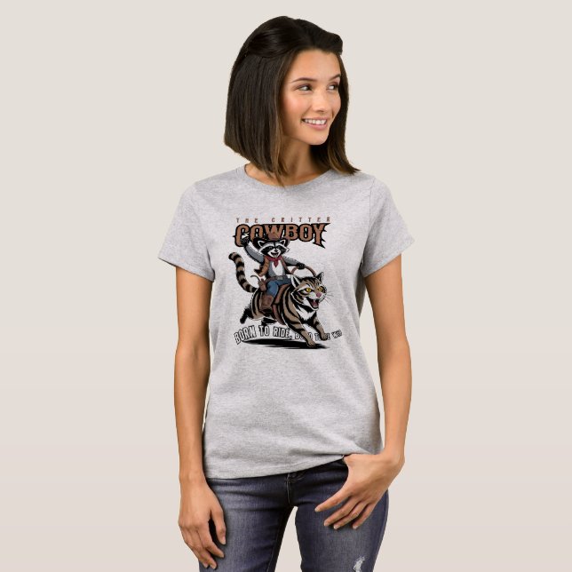 The critter cowboy (Lt. mode) | Women's T-Shirt (Front Full)