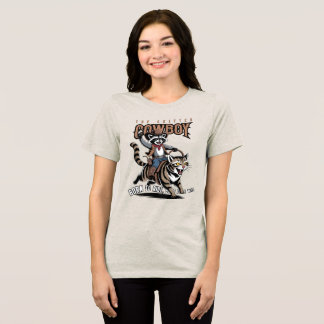 The critter cowboy (Lt. mode) | Women's  Tri-Blend Shirt