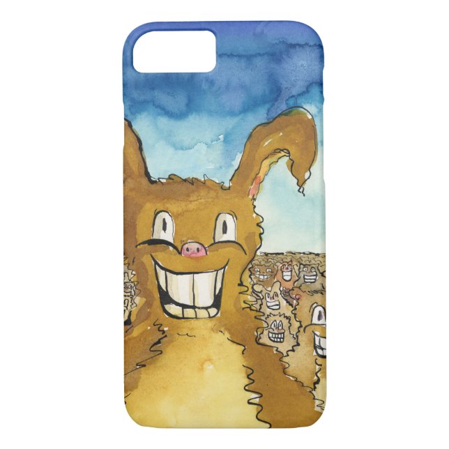 The Critters are Coming Cartoon Case-Mate iPhone Case (Back)