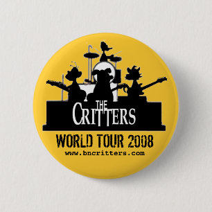 The Critters! concert buttons
