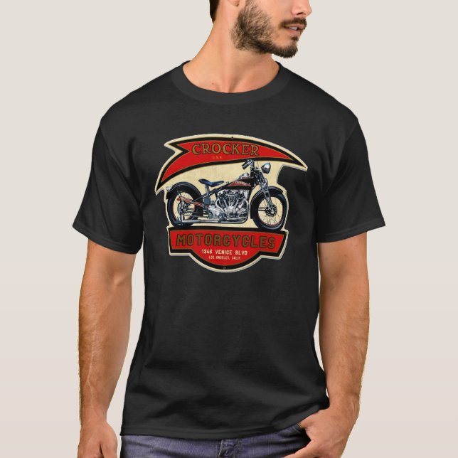 The Crocker Motorcycles 1346 Essential T-Shirt (Front)