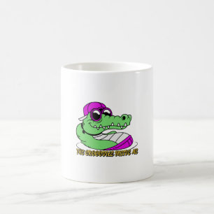 The Crocodile inside me   cute beautiful design Coffee Mug