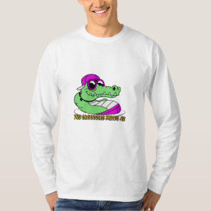 The Crocodile inside me   cute beautiful design T-Shirt