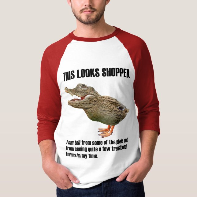 The Crocoduck Deception T-Shirt (Front)