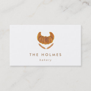 The Croissant Bread Business Card