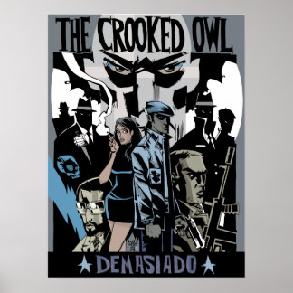 The Crooked Owl Print/Poster Poster