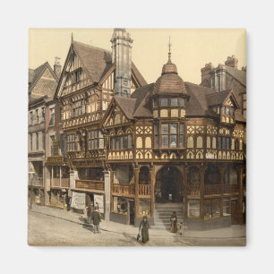 The Cross and Rows, Chester, Cheshire, England Magnet