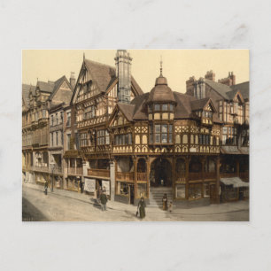 The Cross and Rows, Chester, Cheshire, England Postcard