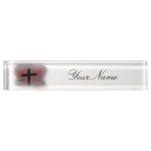 The Cross and you Nameplate