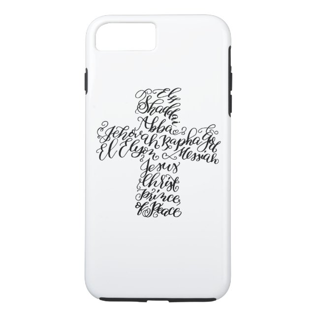 The Cross Calligraphy Mosaic Case-Mate iPhone Case (Back)