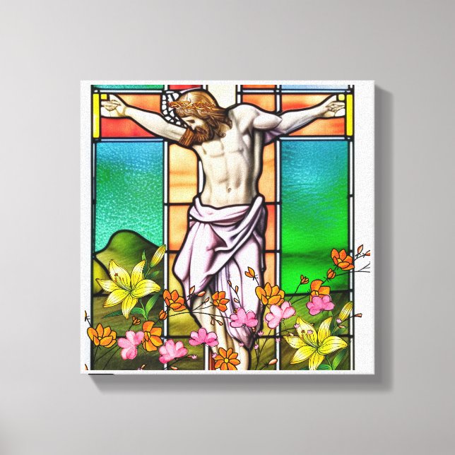 The Cross Canvas Print (Front)