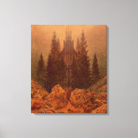 The Cross in the Mountains, 1812 (oil on canvas)